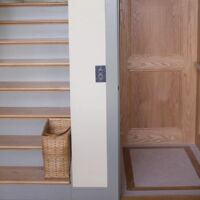 residential elevator from Delaware Elevator in a home